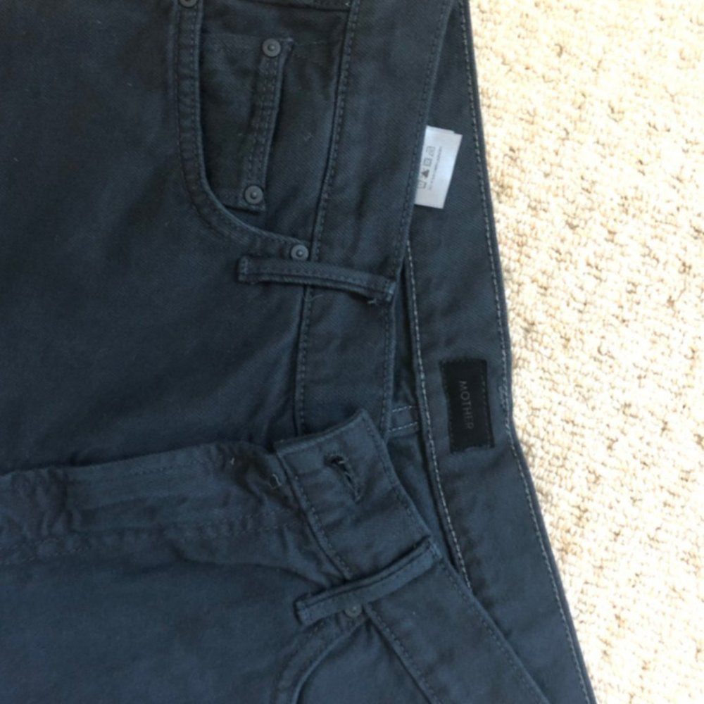 Mother Denim Dropout Slim Boyfriend Cropped Jeans